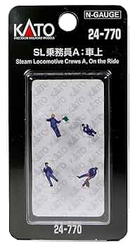 (未使用･未開封品)　KATO Nゲージ 乗務員 24-201 ジオラマ用品 og8985z Amazon | KATO Nゲージ 乗務員 24-201 ジオラマ用品 | 鉄道模型 通販